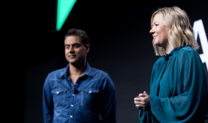 People sitting at a conference