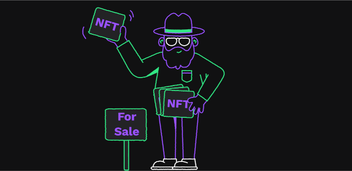 Auctioning NFTs